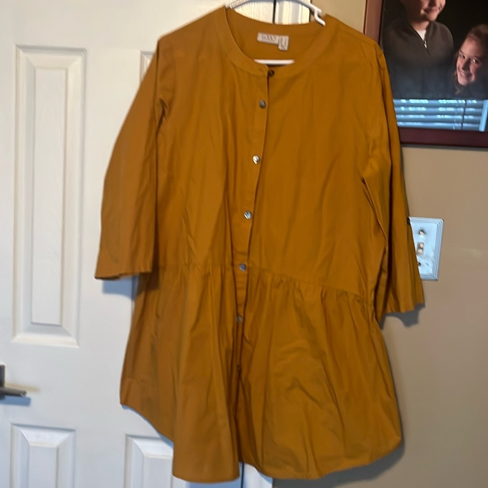 Lori Goldstein size large tunic blouse